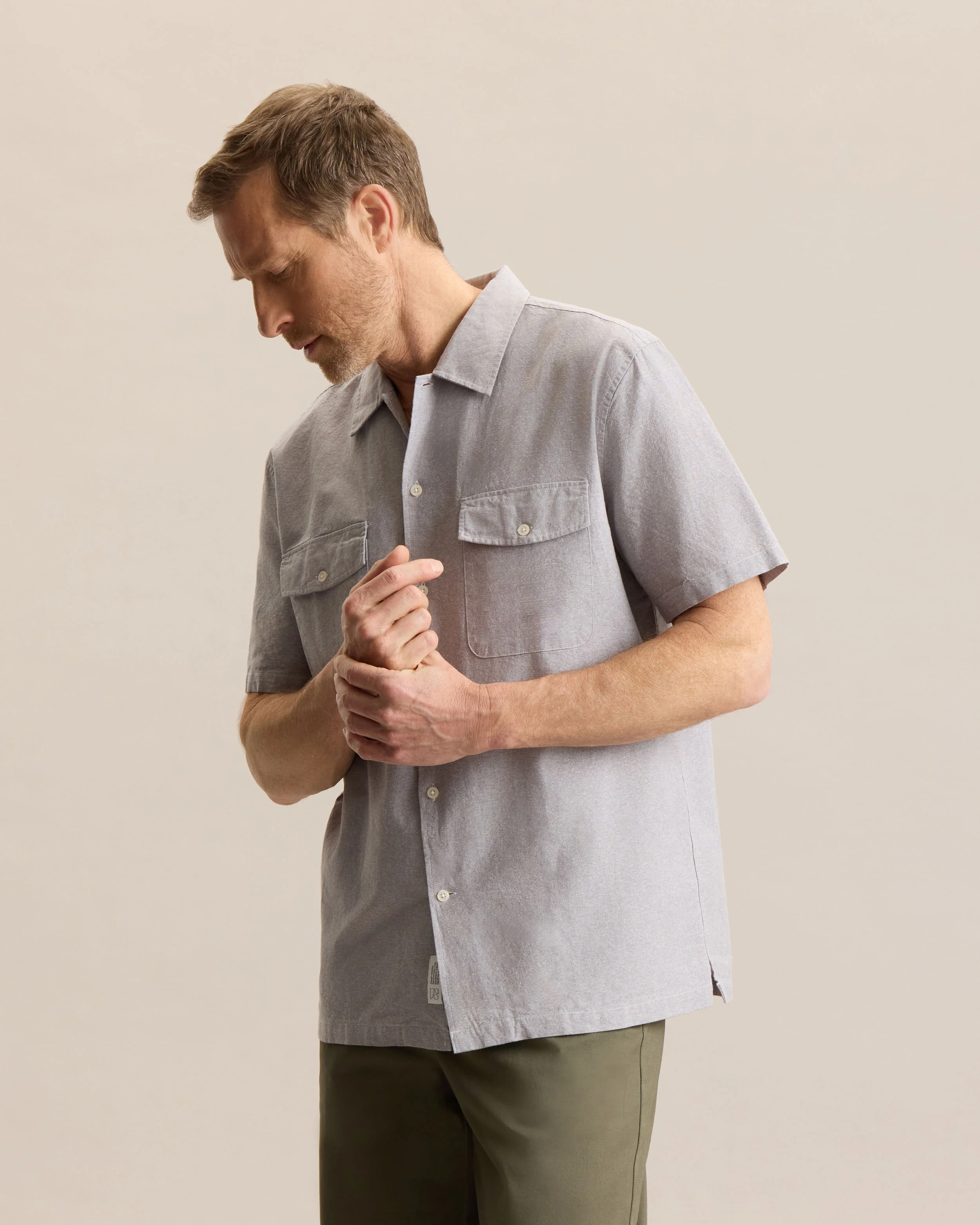 LINEN CHAMBRAY SHIRT - Image 2